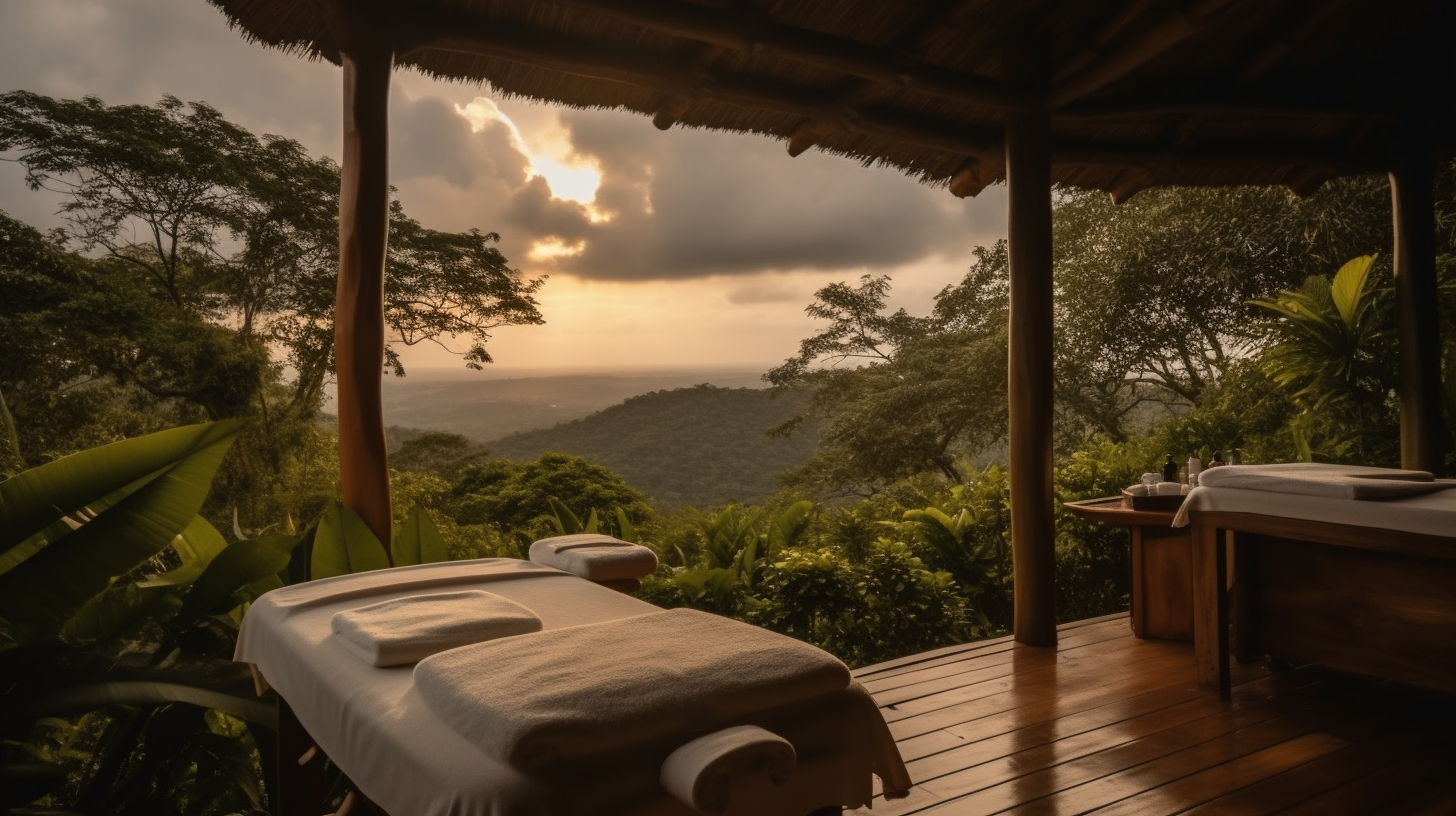Participants enjoying a wellness retreat in Costa Rica