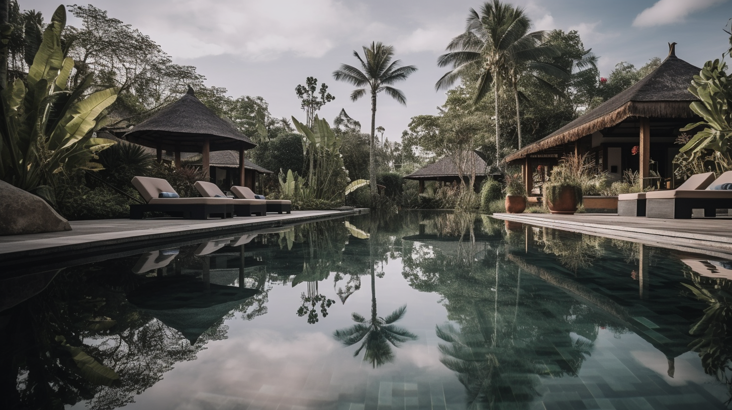 Wellness retreat in the lush landscapes of Thailand